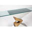 62.5'' W Glass Console Table