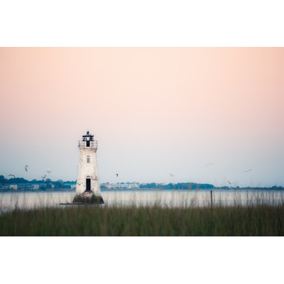 Vieux phare - photographie sur toile tendue