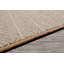 Tapis beige touffeté à la main multicolore à motif de chevrons contemporain-1898925522