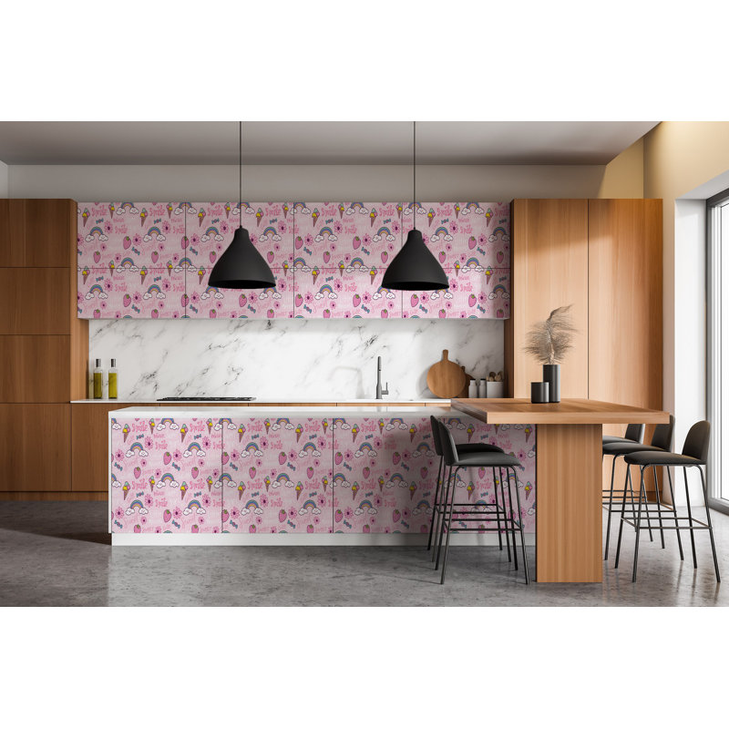 Analina 1m x 50cm Matte Peel & Stick Wallpaper Roll