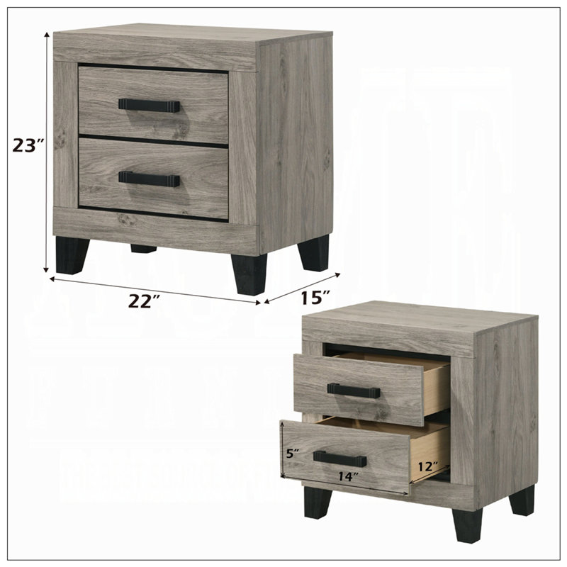 Table de chevet pour chambre à coucher