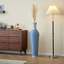 Vase de plancher moderne en or brossé pour une décoration élégante et polyvalente