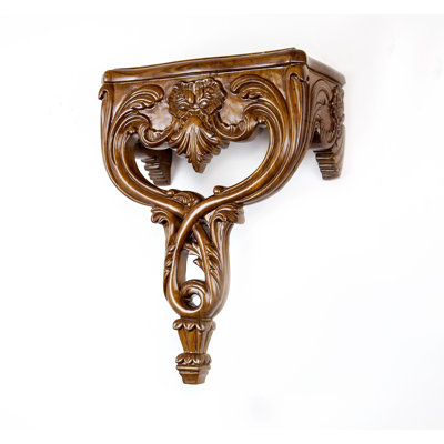 Italian Teak Floating Shelf