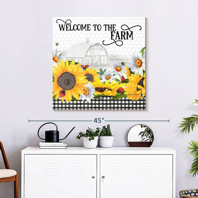 Tournesols et coccinelles Tergel