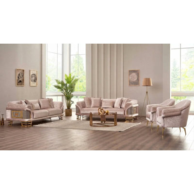 Rayte 4 - Piece Living Room Set