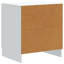 43cm W Engineered Wood Bedside Table