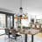 Abdeslam 3 - Light Glass Dimmable Tiered Chandelier