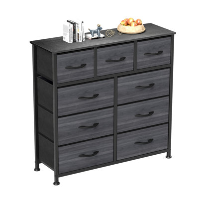 Ebern 9 Drawer  Chest of Drawers，100.1cm W Bedroom Drawers