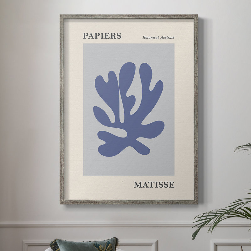 Matisse CCL XXIV, reproduction d'art encadrée - bois massif, H 21 po x l 17 po