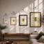 Honey Bee Study Botanical - Print-1126560281-1126560284