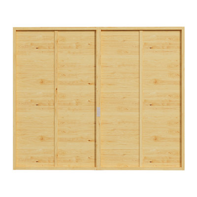 150 cm H x 180 cm W Solid Wood Fence Panels Fencing with 1 Panel(s) Included