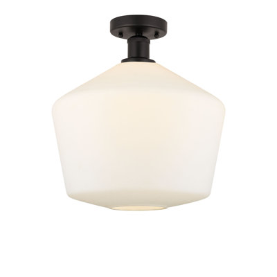 Amylea Glass Semi Flush Mount