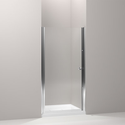 Fluence 36.5" x 65.5" Pivot Shower Door with CleanCoat® Technology