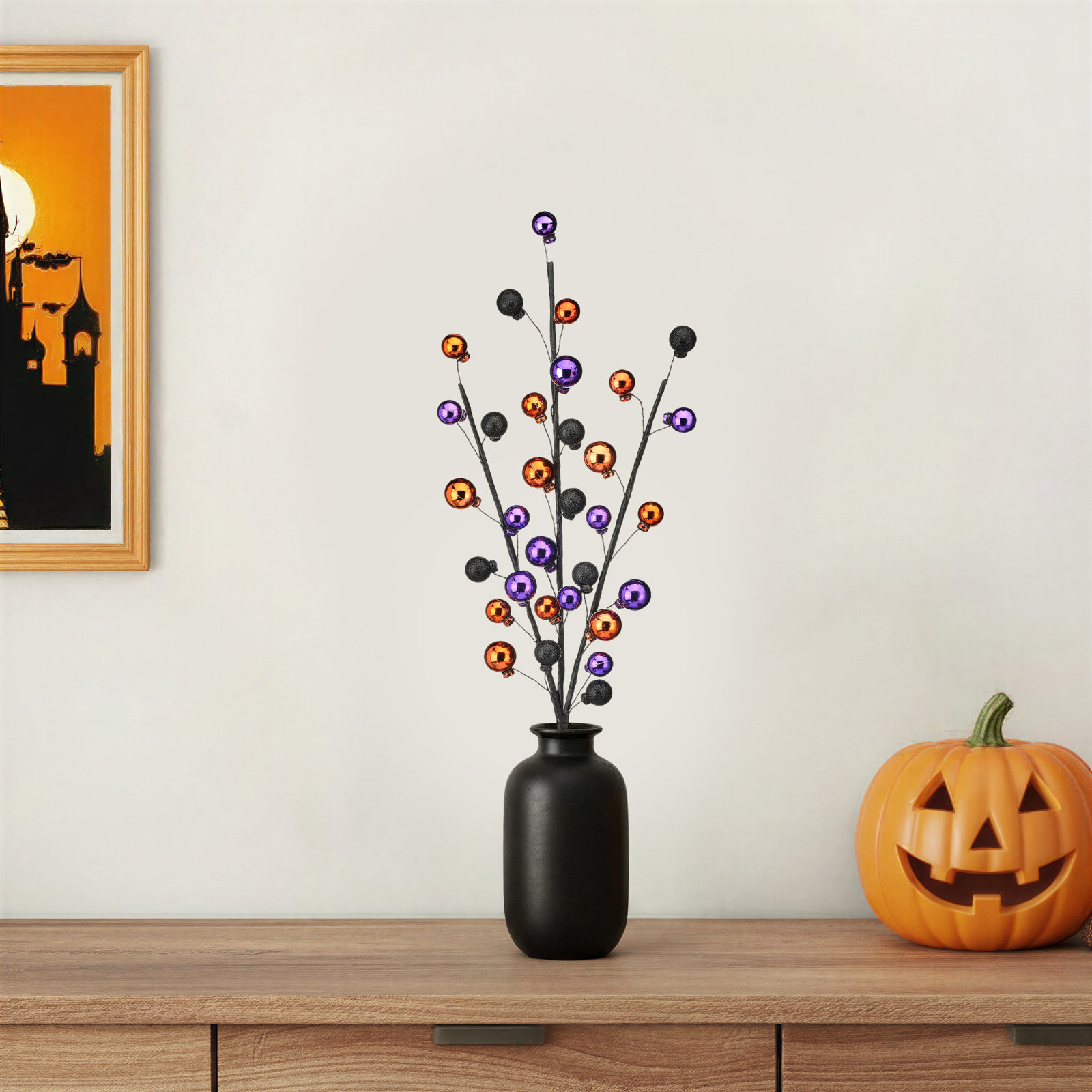 22" Shatterproof plastic Halloween Ball Spray
