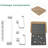 All Brass Construction 4-Pieces Bathroom Hardware Set-111971025