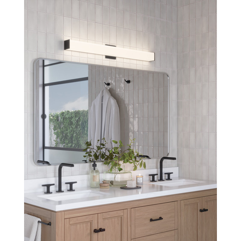 Jane 1 - Light LED Bath Bar, Chrome