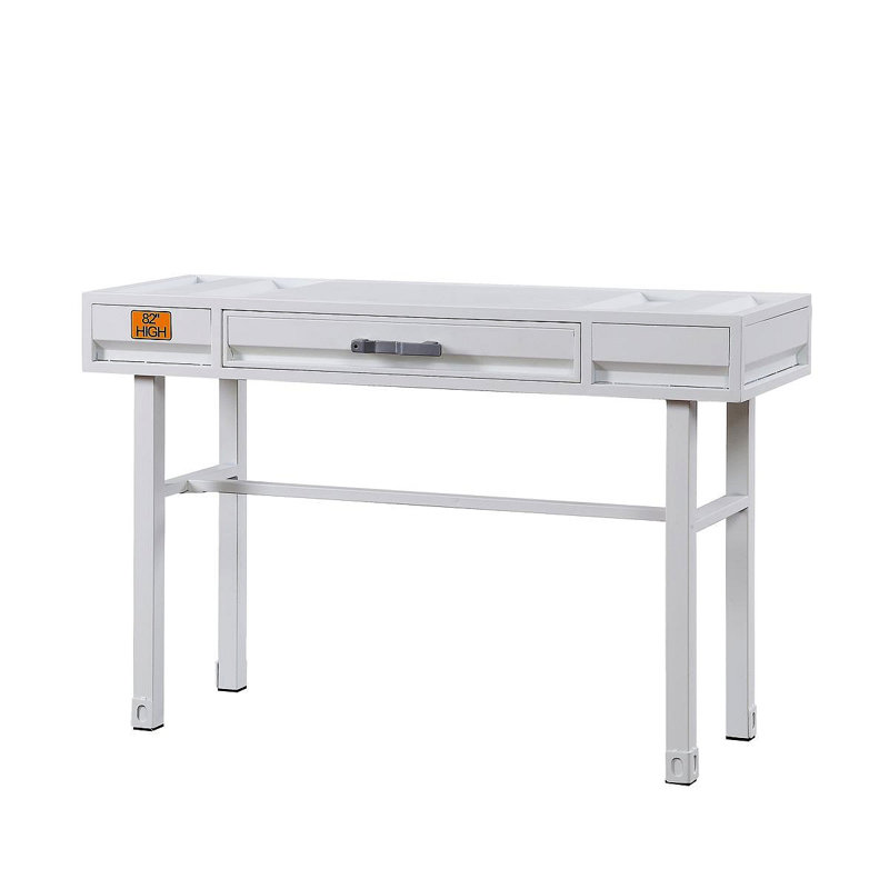 Writing Desk, White, 30" H x 47" W x 17" D