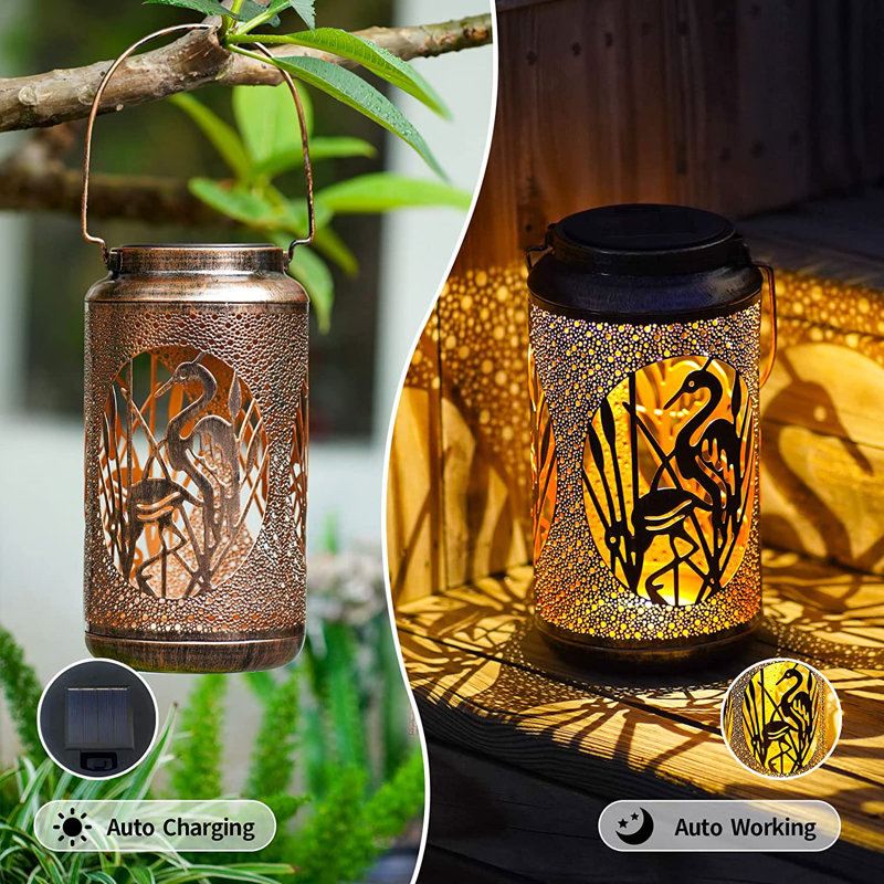 8.9'' Solar Powered Camping Lantern