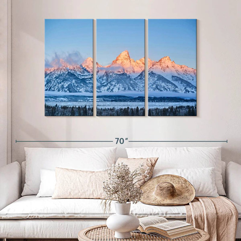 Grand Tetons Alvord Frozen, H 32 po x l 50 po