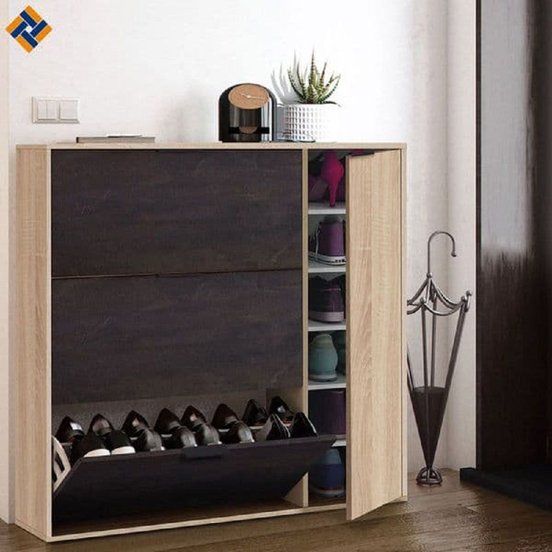 18 Pair Shoe Storage Cabinet