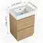 Meuble-lavabo pour salle de bain avec lavabo simple encastré et tiroir double facile à assembler-1621486676