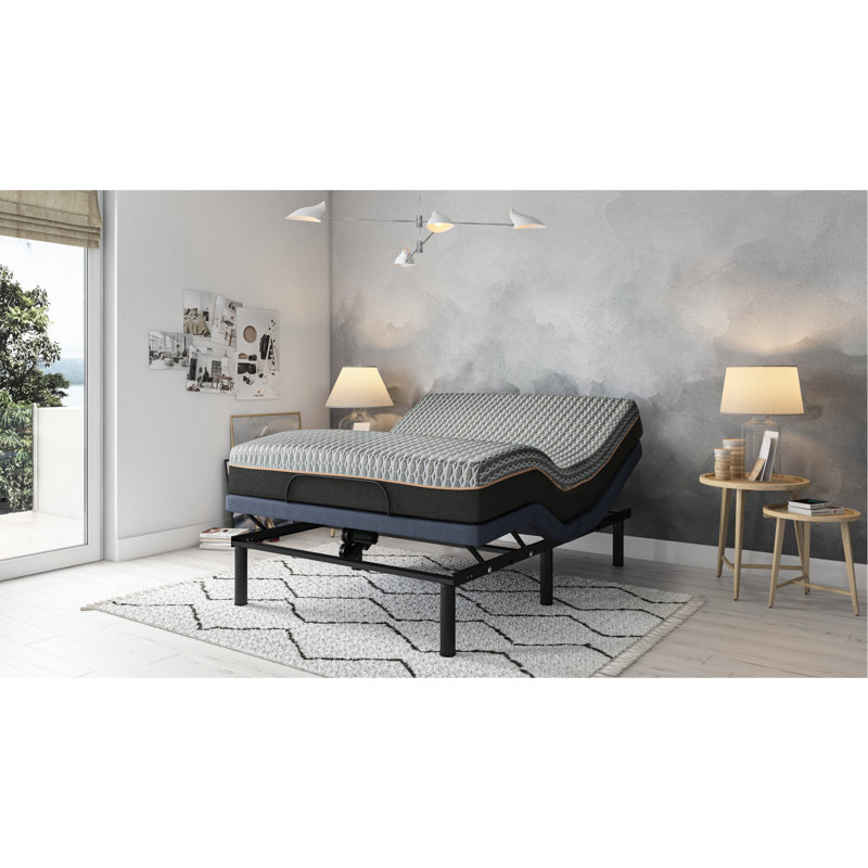 Head/Foot Adjustable Twin Xl Bed With Snore And Memory Base: Relax Custom Positions, Twin XL