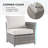 Cassville 6 - Person Patio Conversation Set with Cushions-93662576-93091869