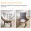 Chaise berçante Bouchicas