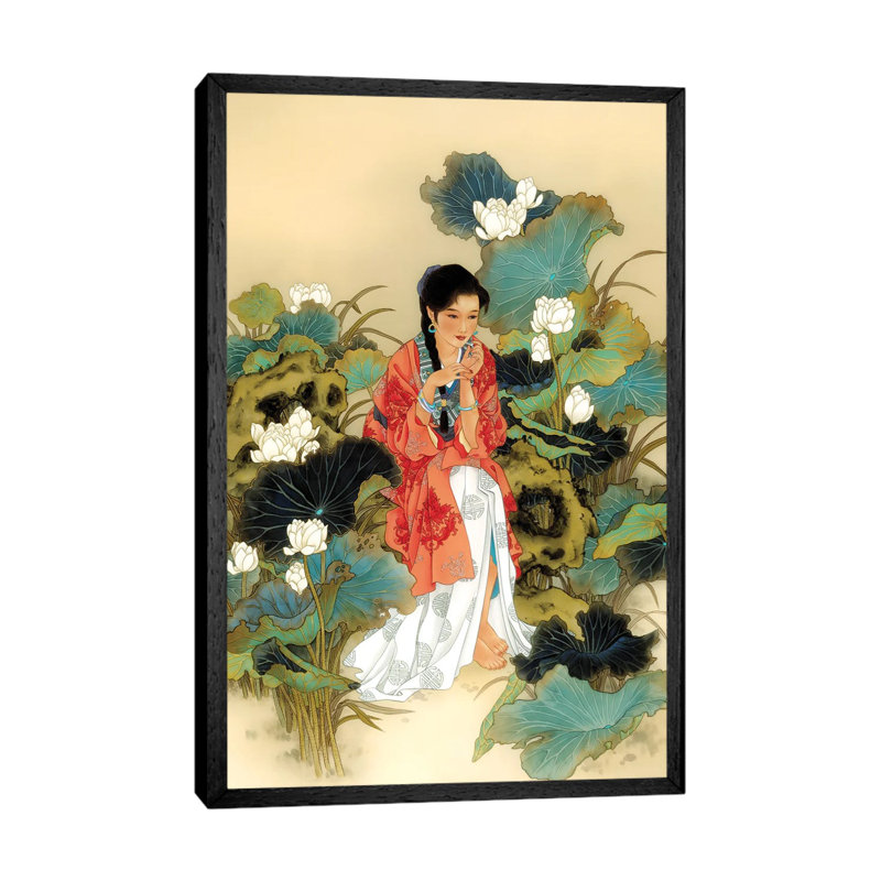 Follow My Heart - Wrapped Canvas Painting, Black Framed, 152.5 cm H x 101.5 cm W