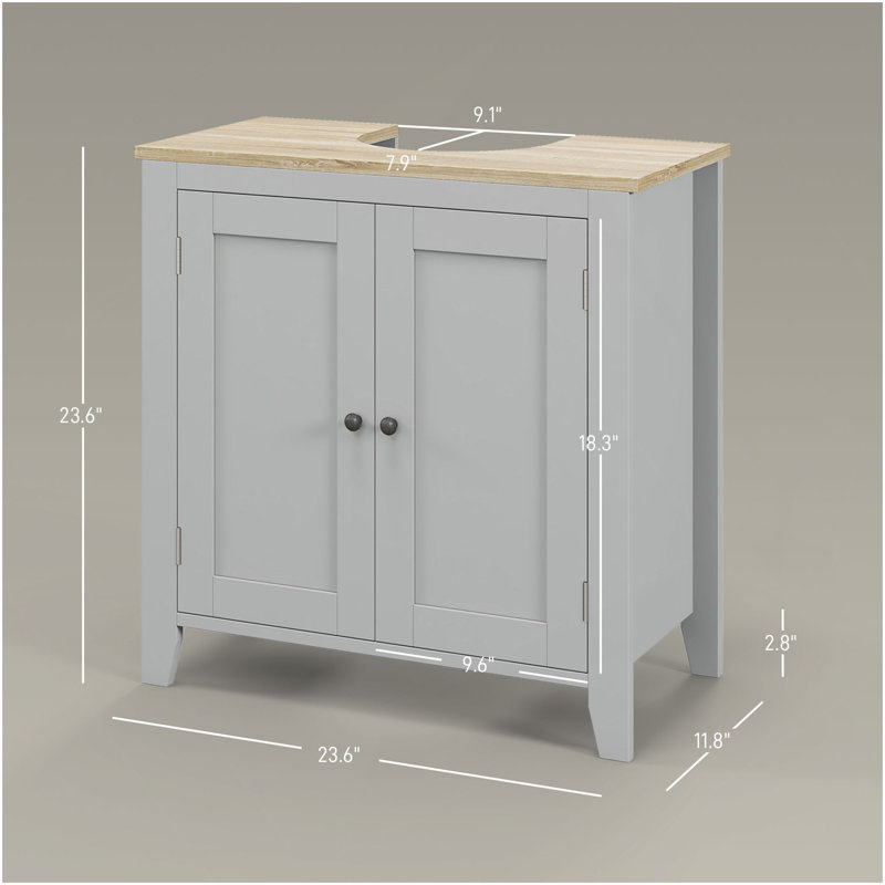 Armoire de rangement à piédestal Kleankin