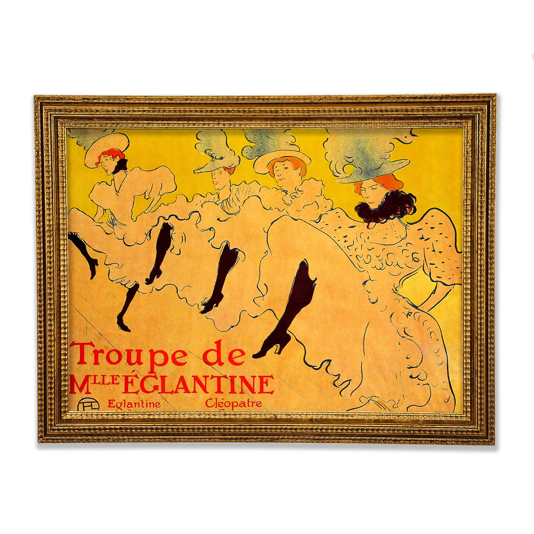 Mlles Eglantines 2 von Toulouse Lautrec - Einzelne Bilderrahmen Kunstdrucke