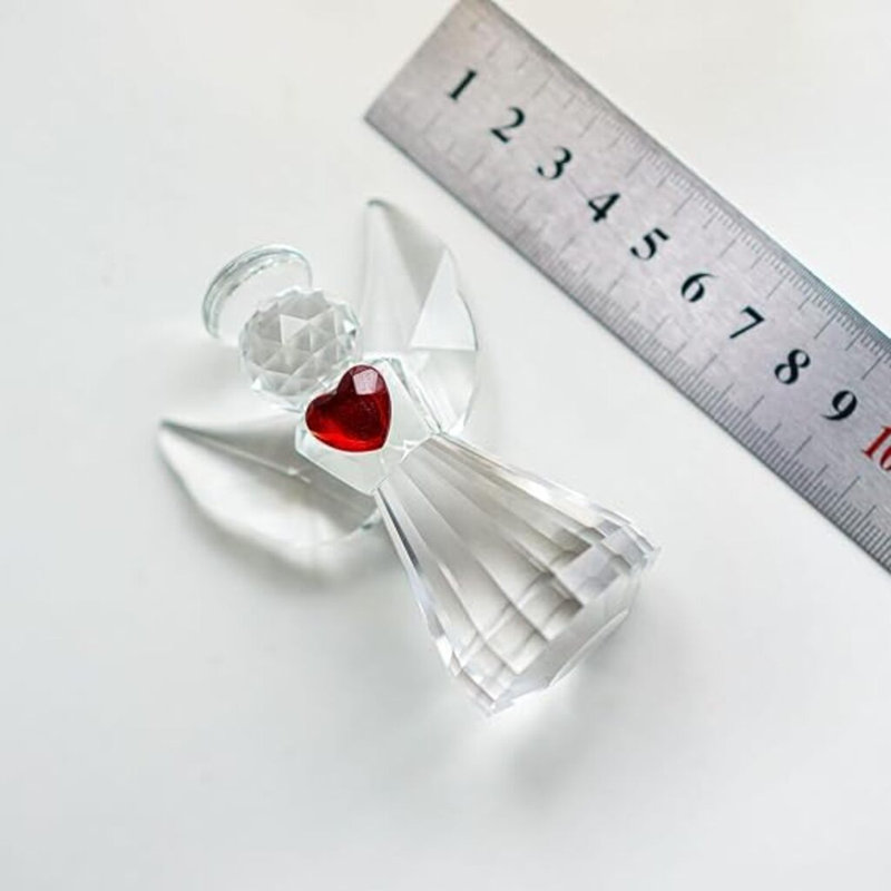 8.4cm Crystal Holiday Shaped Ornament