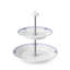 Princess Porcelain China 2 Tiered Stand