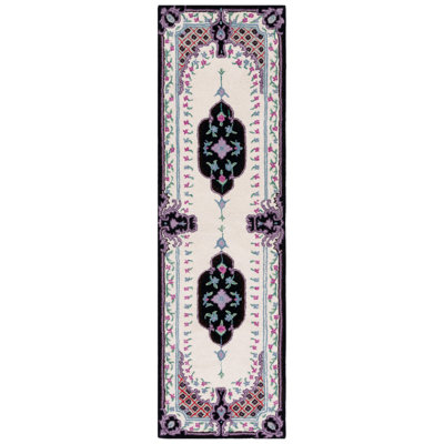 Dalayssa Hand Tufted Wool Floral Rug