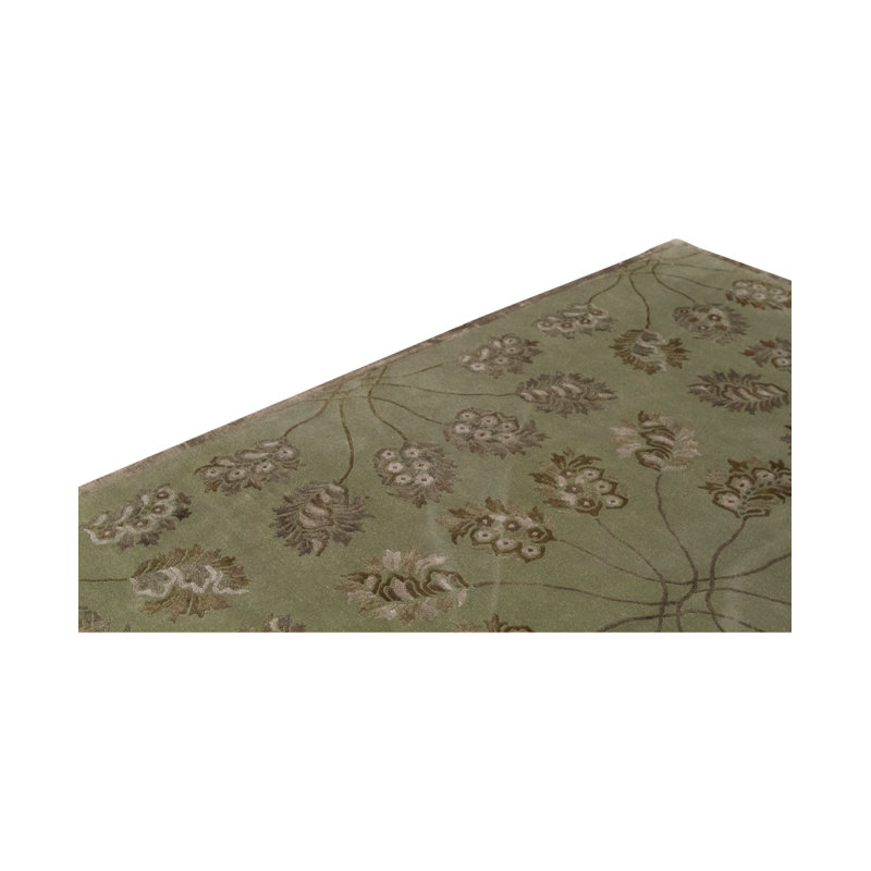 Himalayan Art 3000 Wool Floral Area Rug
