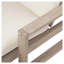 Chaise longue d'extérieur en bois d'acacia à 5 positions TREXM, finition teck clair-933054349