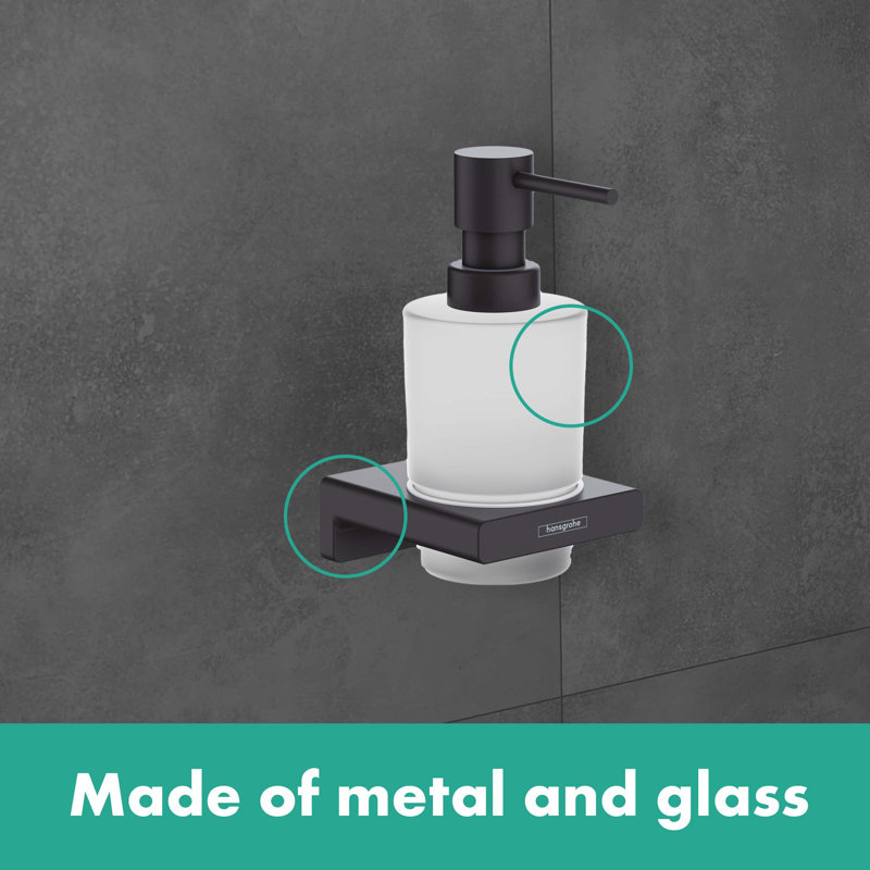 Hansgrohe AddStoris Liquid Soap Dispenser, Matte White