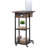 Jerolim Solid Wood Top End Table and Built-In Outlets