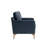 Turner 55.5" Square Arm Faux Leather Loveseat-97673893