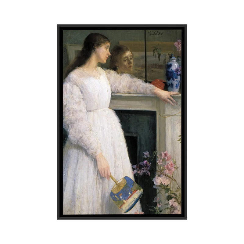 Print, 152.4 cm H x 101.6 cm W x 4.445 cm D, Black