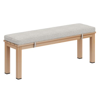 Deidre Aluminum Outdoor Patio Benches by Wildon Home