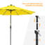 Parasol de marché éclairé 108 po Dorelli-57332573