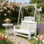 Double chaise berçante, banc oscillant attrayant-190694148