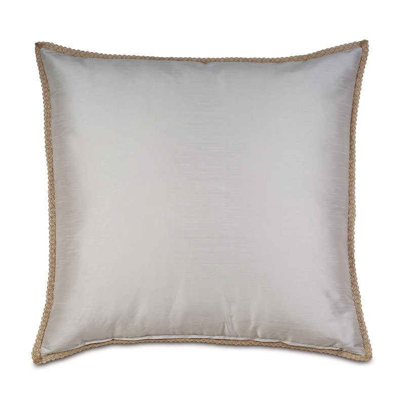 Imogen Reflection Gold/Edris Fog Polyester Piece Sham