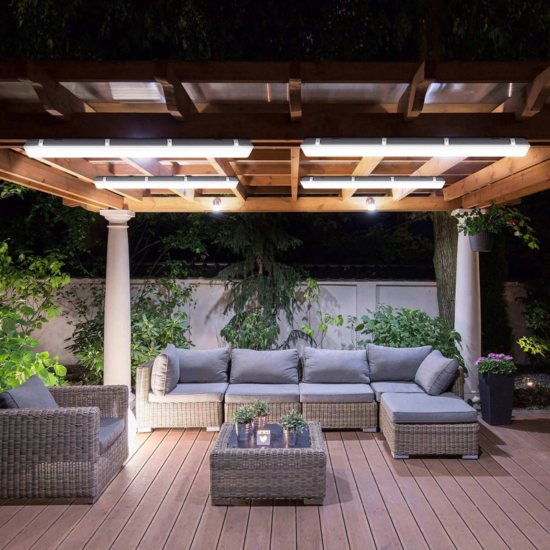 KODA 46" LED Indoor and Outdoor Shop Light with Motion Sensor