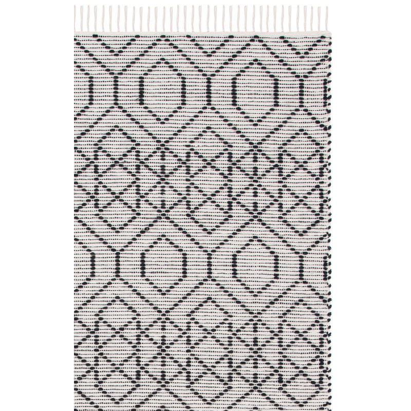 Montauk Hand Loomed Cotton Geometric Rug, Rectangle 6' x 9'