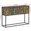 110 cm W Solid Wood Top Console Table