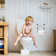 Wall Mount Rustic Toilet Paper Holder With Shelf Storage