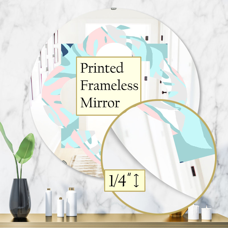 Mirror, 31.5" H x 31.5" W