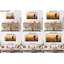 Art mural sur toile Crosslin - Peinture indienne sereine au coucher du soleil pour décoration de salon, image murale sur toile tendue en plusieurs tailles, 12 po x 24 po-1624407816